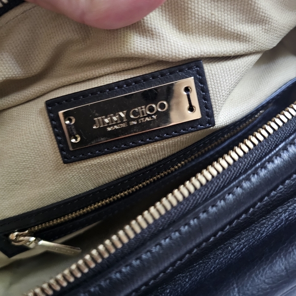 Jimmy Choo authentic Justine leather handbag - Picture 5 of 10